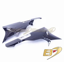 Large Lower Side Belly Pan Fairings for BMW 2015-2019 S1000RR 100% Carbon Fiber 