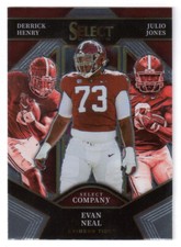 2022 Panini Select Draft EVAN NEAL/DERRICK HENRY/JULIO JONES 'SELECT COMPANY'