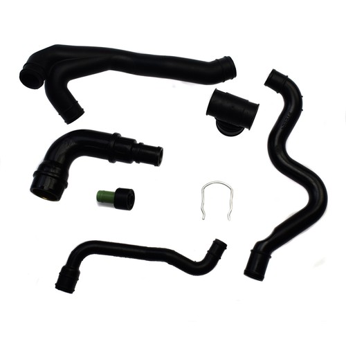 6Pcs Engine Crankcase Breather Hose Kit For VW Golf Jetta MK4 TT 1.8L