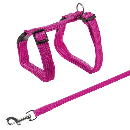 Kätzchengeschirr + Lead Cat Harness Infinitely Adjustable Snap Latch - Picture 2 of 4