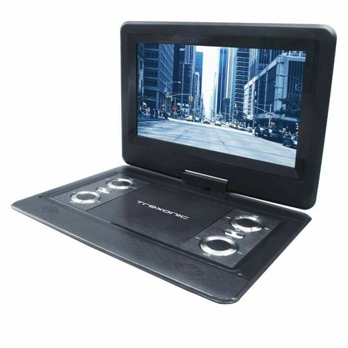 Trexonic 12.5" Portable TV DVD Player w/TFT LED Screen & USB/HDMI
