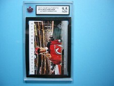 2017/18 UPPER DECK SP AUTHENTIC MOMENTS CARD 115 NICO HISCHIER ROOKIE KSA 9.5 UD. rookie card picture