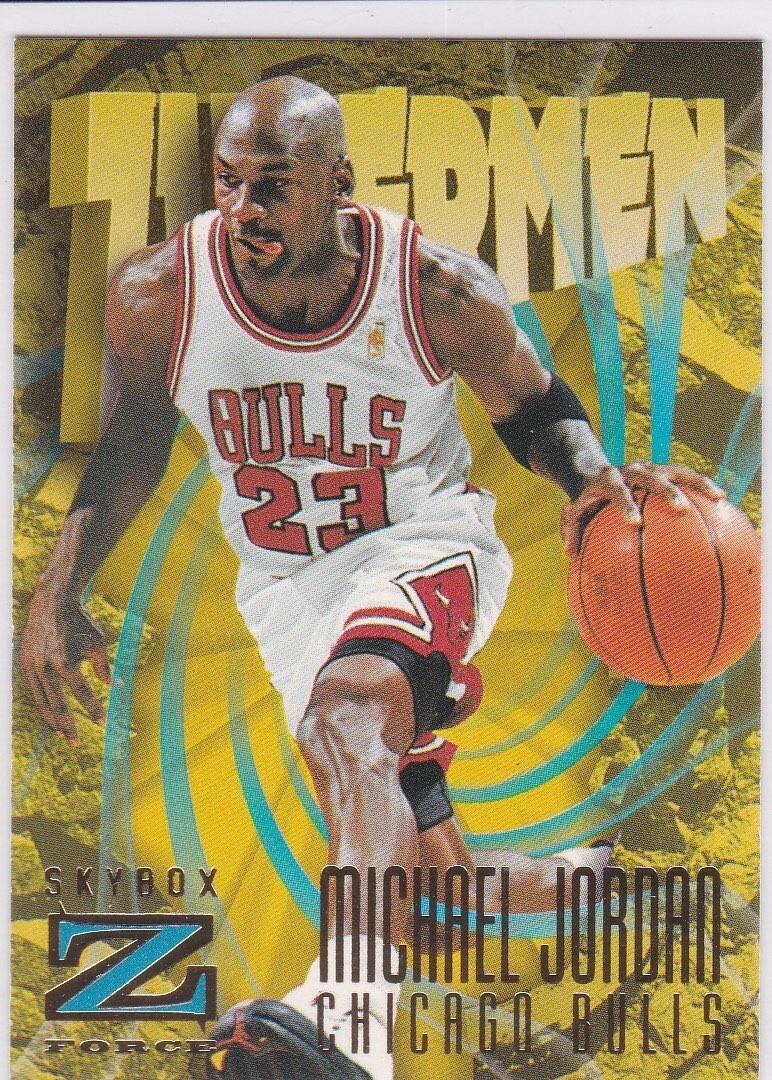MICHAEL JORDAN 1996/97 SKYBOX Z-FORCE Zupermen Basketball Card