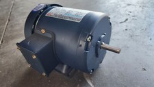 Leeson 1/3 HP AC Motor 101647.00 48 Frame 3 Phase 1725 RPM Made in USA New NIB
