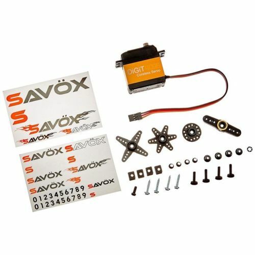 Savox SA-1231SG SA1231SGP 1231 High-Torque Coreless Digital Steel Gear RC Servo - Picture 2 of 5