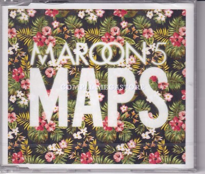MAROON 5 - MAPS / NEW & SEALED 2014 CD Single (EU) ALBUM & INSTRUMENTAL VERSIONS