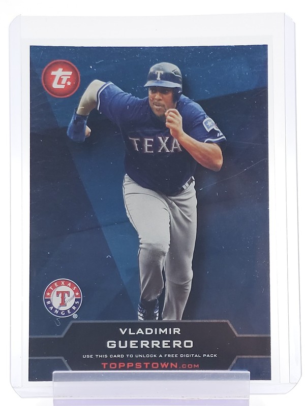 VLADIMIR GUERRERO 2011 TOPPS BASEBALL TICKET TO TOPPSTOWN #TT-43 RANGERS A Q7183