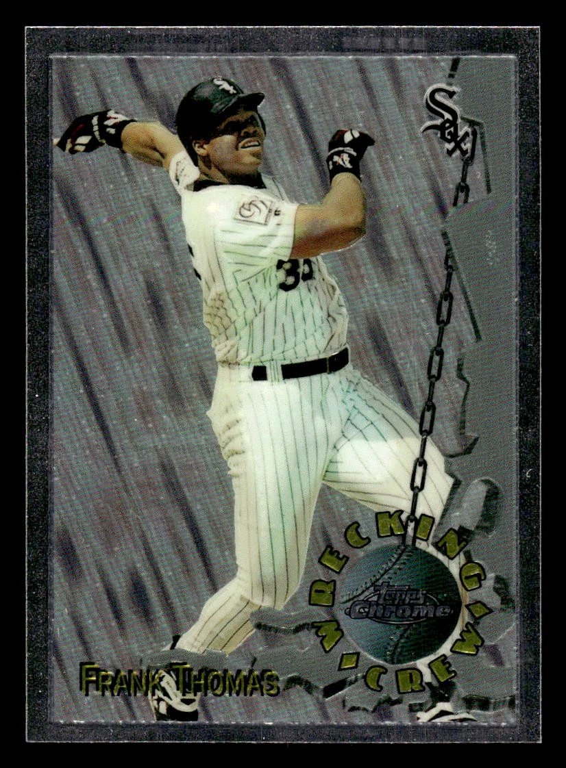 1996 Topps Chrome #WC13 Frank Thomas Wrecking Crew