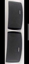 Pair of Bose Media Center AV 3-2-1 Left Right Side Speakers Black - Tested