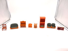 Calico Critters/Sylvanian Families Living Room Furniture and Loving Family Refri