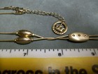 TRIFARI gold dangle necklace — photo 3