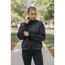 NEW ADIDAS ORIGINALS Firebird Glitter Women's Medium Track Jacket