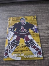 1999-00 In the Game Be A Player Millennium Signature Series - Nikolai Khabibulin