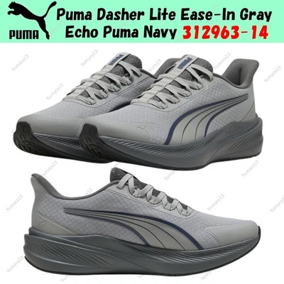 Taille homme Puma Dasher Lite gris facile Echo Puma Navy 312963-14 - Photo 1/4