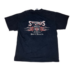 Vintage Y2K Harley Davidson Sturgis T Shirt Made In USA Large