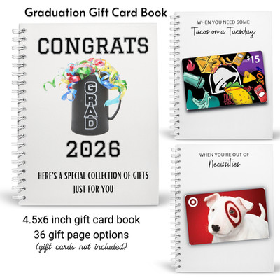 flexible gift card options for new grads POPGIFTU Graduation Pop Up 2026 3D Happy Graduation Card with Envelope, Congrats Grad Cards High School or College Graduate, Money & Card Holder : Office Products Our Favorite Graduation Gift Cards