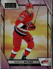 2023-24 Upper Deck O-Pee-Chee Platinum Hockey - Base - Sunset #118 Martin Necas
