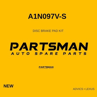 ADVICS Lexus Disc Brake Pad Kit A1N097V-S
