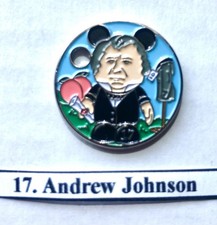 ANDREW JOHNSON -Pathtag- *Presidents Club* RARE Hard to get token
