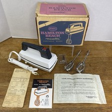 Vintage Hamilton Beach Mixette 75W-1 Mixer w/...