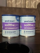 2 Cans Dr Brown's Good Start Infant Formula Powder Soothe Pro 12 oz -Exp 07/2026