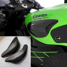 For Kawasaki ZX6R ZX-10R 19-24 carbon fiber fuel tank slider Protector cover