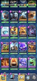 CR 67 LVL | 38 MAXED CARDS | 11K+ Trophies | 14K+ GEMS | 500K+ GOLD | CHEAP