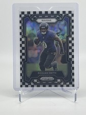 2023 Panini Prizm - Roquan Smith #21 Black & White Checker Prizm