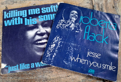 ROBERTA FLACK 2 x 7'' VINYL / ATLANTIC RECORDS