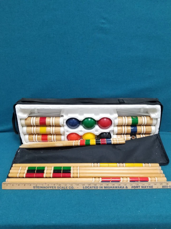 SPORTCRAFT Croquet Set w/ Carrier Case 6 Player - Image 2 of 4