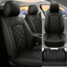 Car Seat Covers For Toyota Camry 2012-2025 Full Set Custom Faux Leather