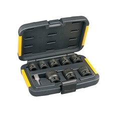 DEWALT Impact Socket Set of 9 Metric 1/2in Drive