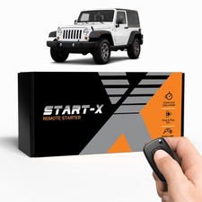 Start-X Remote Starter Kit for Wrangler JK 2007, 2008, 2009, 2010, 2011, 201...