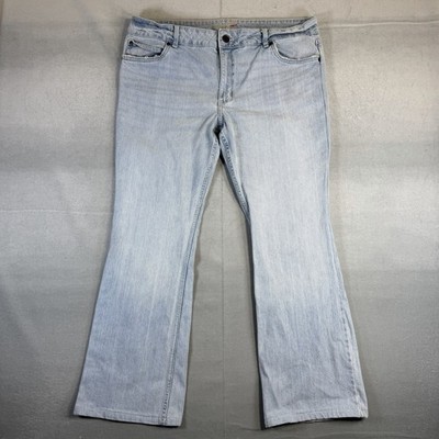Wrangler Retro Mae Jeans Womens 19x31* Blue Light Wash Mid Rise Bootcut Denim