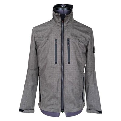 Wellensteyn ALPINIERI Jacke Grau Windstopper Softshell 3 Lagen Herren Medium
