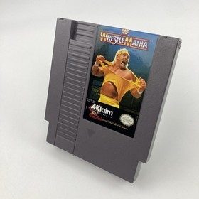 WWF Wrestlemania (Hulk Hogan) (Nintendo NES) Cleaned & Tested Works