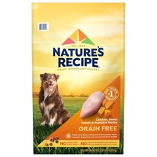 Nature  s Recipe Grain Free Chicken Sweet Potato  Pumpkin Recipe Dry Dog Food 24