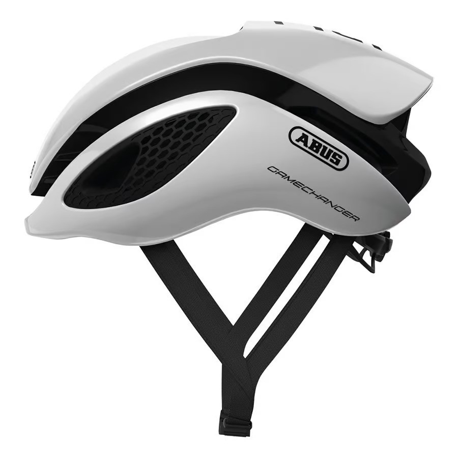 Casco Gamechanger Polar Blanco Abus Bicicleta