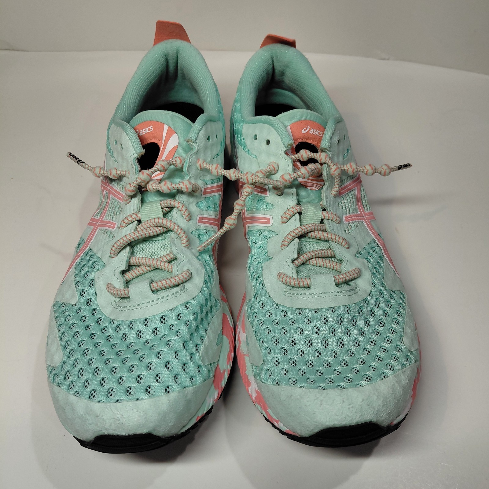 ASICS GEL-Noosa Tri 12 Womens Size 9.5 Fresh Ice Guava Blue Running Shoes  thumbnail 3