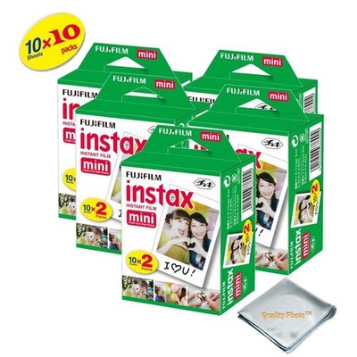 Fujifilm INSTAX Mini Instant Film 10 Pack 100 SHEETS