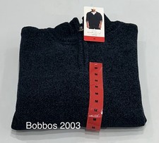 Weatherproof Vintage Men's Chenille 1/4 Zip Sweater, Blue, Size M