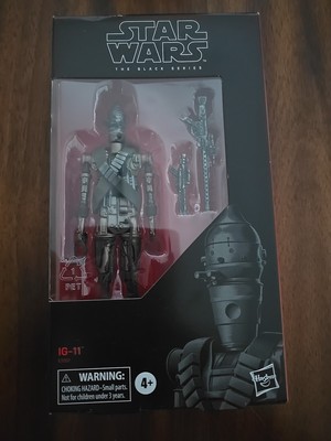 STAR WARS Black Series IG-11 Figure - BEST BUY EXCLUSIVE - COLLECTORS GRADE MINT
