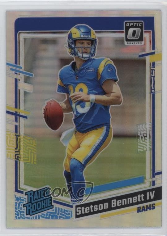 2023 Panini Donruss Optic Rated Rookie Holo Prizm Stetson Bennett IV #267 1p13