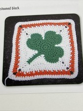 Irish Pride Square Crochet Pattern Cards Pages