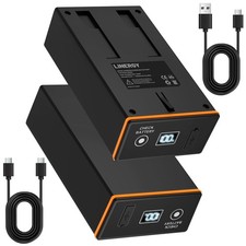 2-Pack Rechargeable Battery Pack for Moultrie Edge Cellular Trail - 20W PD Fa...