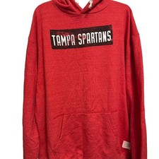 UT University of Tampa Spartans Original Retro Brand Hoodie, XXL 2XL
