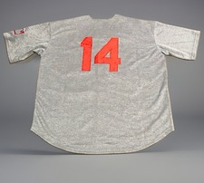 Pete Rose Cincinnati Jersey Men’s XL 1969 Reds Road Gray Retro Throwback