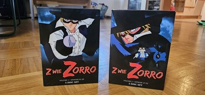 Z Wie Zorro Volume 1 und 2 DVD Set Ovp Deutsch Komplette Serie
