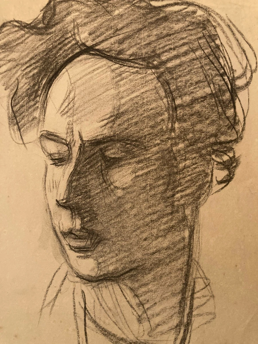 TRÈS BEAU DESSIN Nu Encre Sur Papier Femme Nue Erotique A Identifier