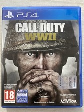 CALL OF DUTY WORLD WAR II 2 GIOCO PS4/PS5 ITALIANO COD WW2 GUERRA OTTIMO